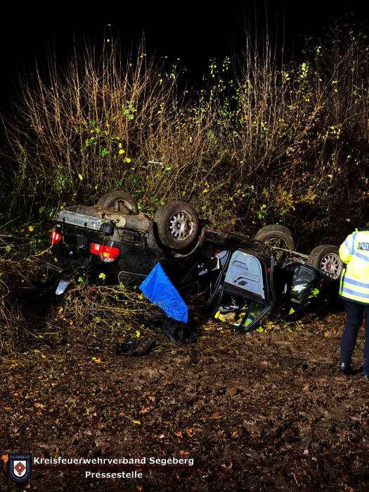 Einsatz: Schwerer Verkehrsunfall in Latendorf, Foto 2