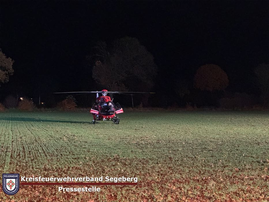 Einsatz: Schwerer Verkehrsunfall in Latendorf, Foto 5