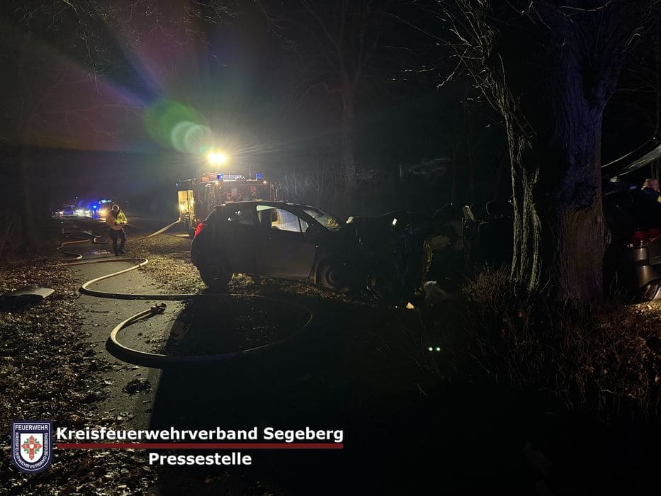 Einsatz: Schwerer Verkehrsunfall in Klein Rönnau, Foto 4