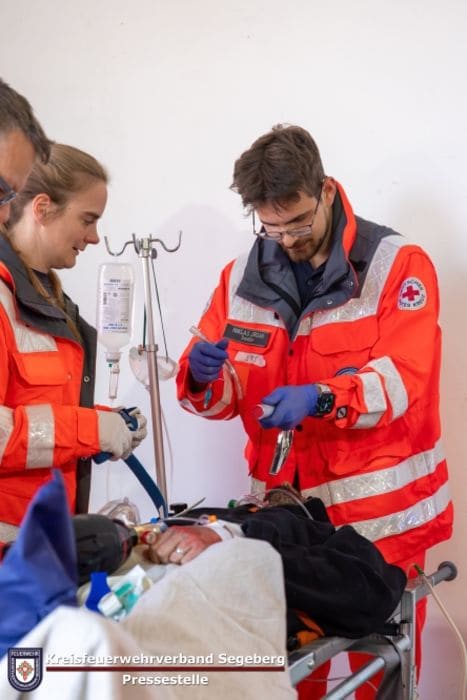 Katastrophenschutz-Großübung hält 400 Einsatzkräfte auf Trab, Foto 9