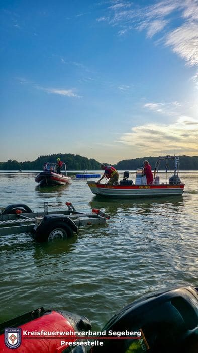 Einsatz: Vermisste Person im Mözener See, Foto 2