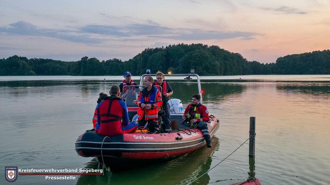 Einsatz: Vermisste Person im Mözener See, Foto 4