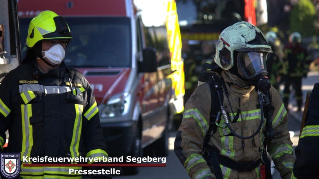 Einsatz: Brand in Wohngebäude in Seth, Foto 4