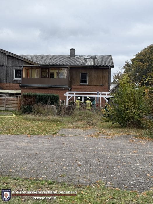 Einsatz: Ausgedehnter Küchenbrand in Hitzhusen, Foto 1