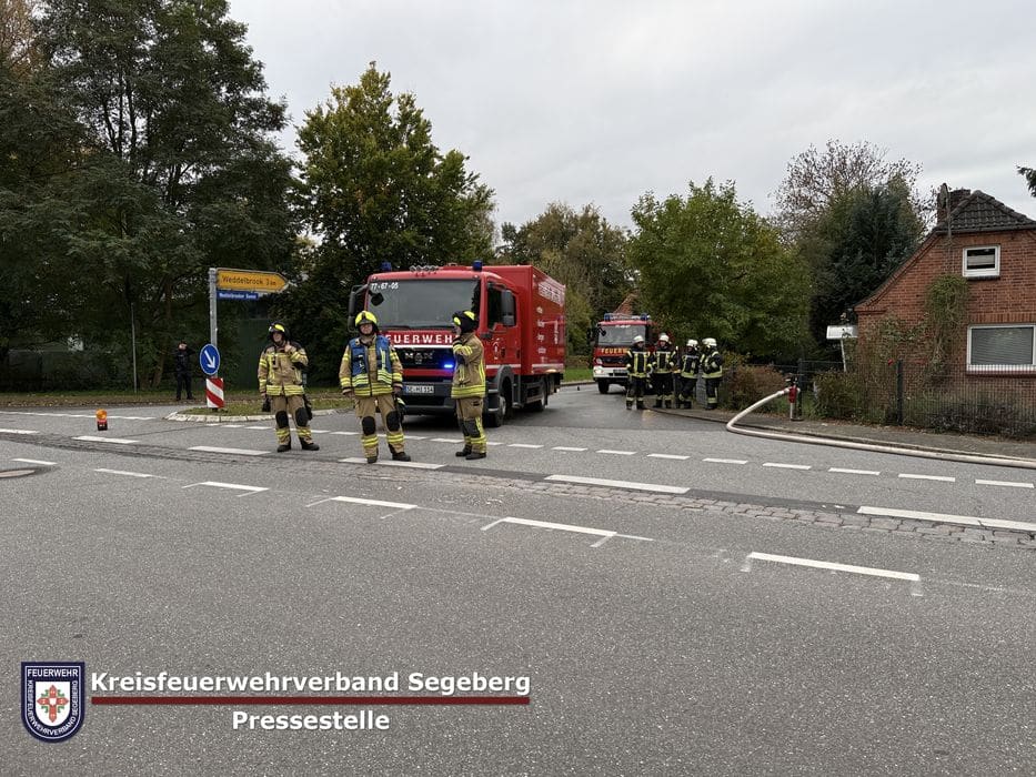 Einsatz: Ausgedehnter Küchenbrand in Hitzhusen, Foto 2