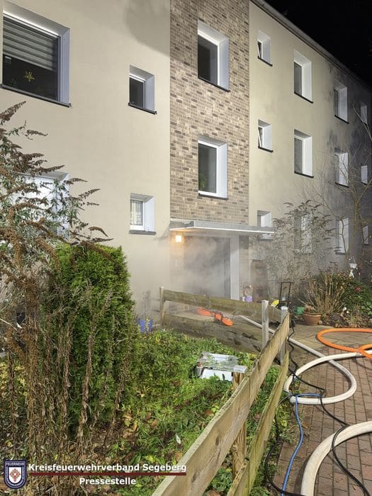 Einsatz: Kellerbrand in Ellerau, Foto 1