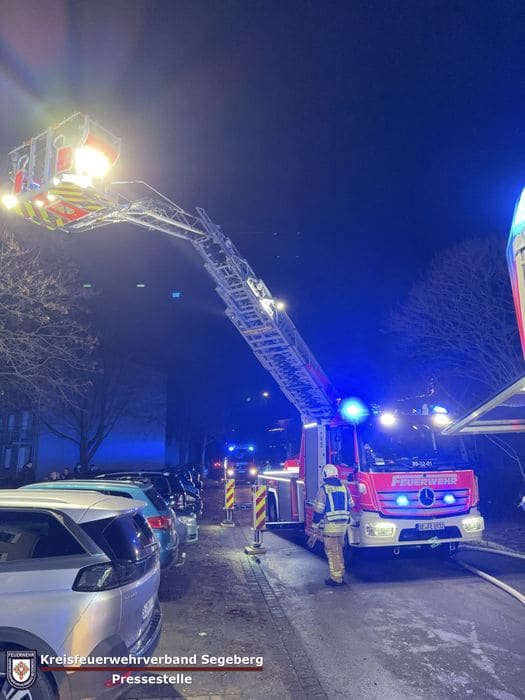 Einsatz: Kellerbrand in Ellerau, Foto 2