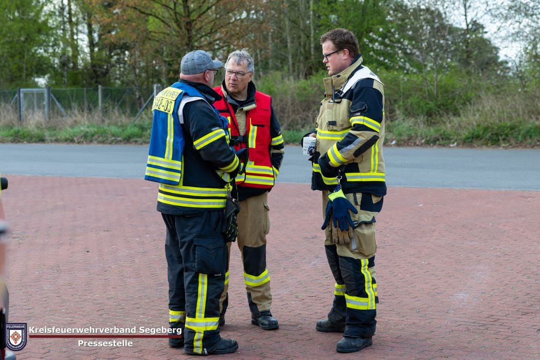 Übung: 9.Feuerwehrbereitschaft übt in Wittborner Heide, Foto 7