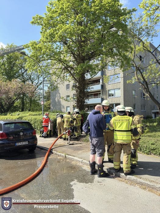 Einsatz: Wohnungsbrand in Bad Bramstedt, Foto 6