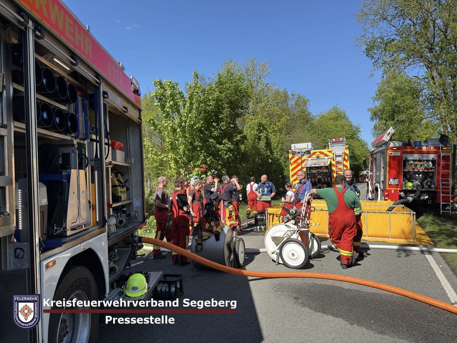 Einsatz: Vegetationsbrand in Kaltenkirchen, Foto 5