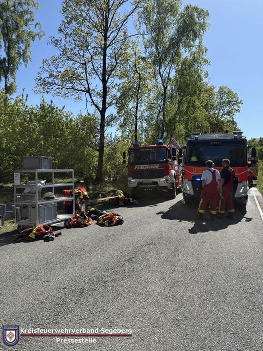 Einsatz: Vegetationsbrand in Kaltenkirchen, Foto 7