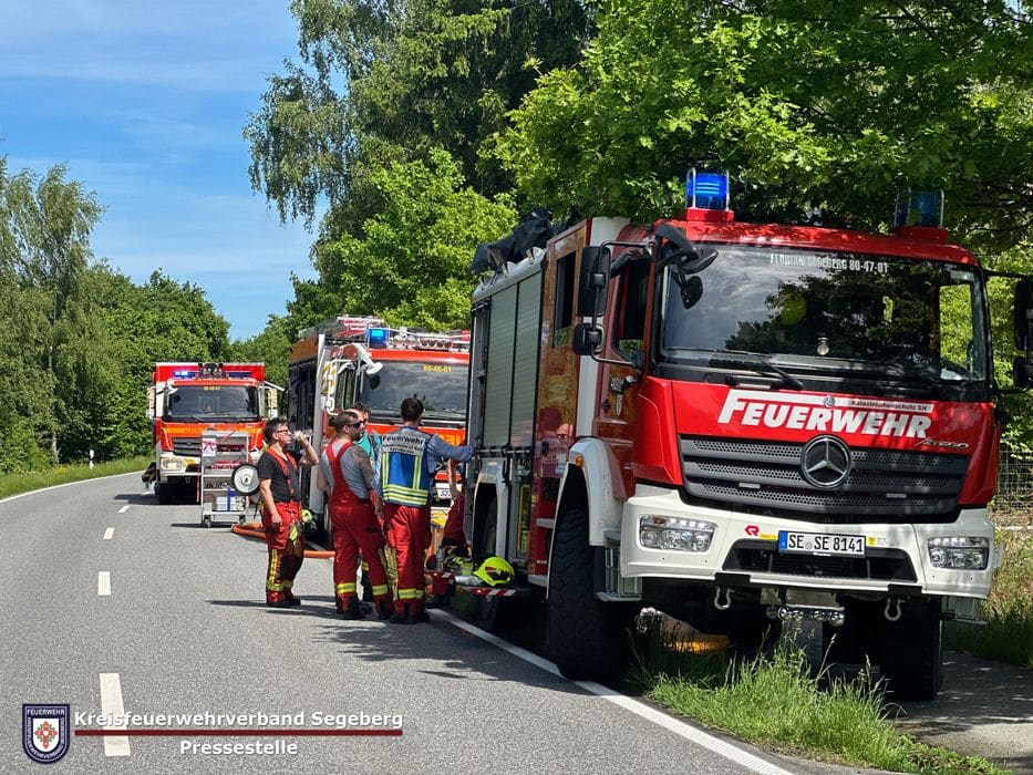 Einsatz: Vegetationsbrand in Kaltenkirchen, Foto 5