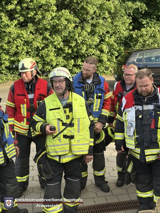 Einsatzübung: Feuerwehren Amt Kisdorf, Foto 6