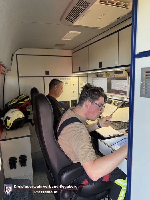 Einsatzübung: Feuerwehren Amt Kisdorf, Foto 7