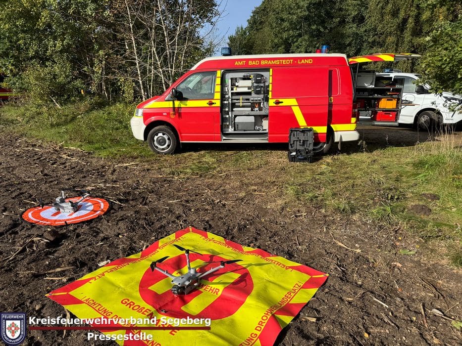 Einsatz: Fund illegal entsorgter Abfälle bei Heidmoor: Größerer Einsatz für die Feuerwehr, Foto 6